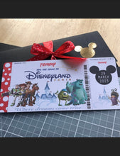 Load image into Gallery viewer, Boarding Pass - Surprise Trip To Disney