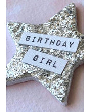 Load image into Gallery viewer, Personalised Glitter Badge - Any Occasion