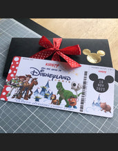 Load image into Gallery viewer, Boarding Pass - Surprise Trip To Disney