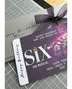 Surprise Theatre Musical Ticket - Six The Musical