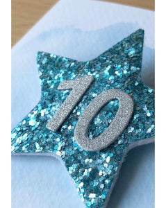 Personalised Glitter Badge - Any Occasion