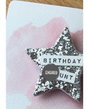 Load image into Gallery viewer, Personalised Glitter Badge - Any Occasion