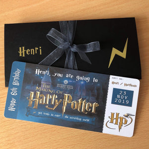 Surprise Trip Ticket - Harry Potter Studio Tour