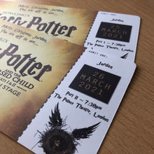 Load image into Gallery viewer, Surprise Trip Ticket - Harry Potter The Cursed Child Play