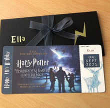 Load image into Gallery viewer, Surprise Trip Ticket - Harry Potter Forbidden Forest Experience