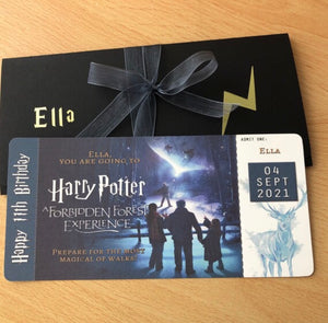 Surprise Trip Ticket - Harry Potter Forbidden Forest Experience